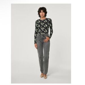 Rouje Germain Denim in Washed Black Size 26